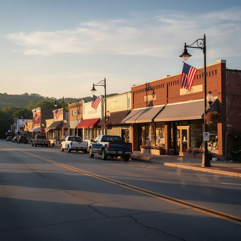 North Missouri main street — Intermediate tier preview