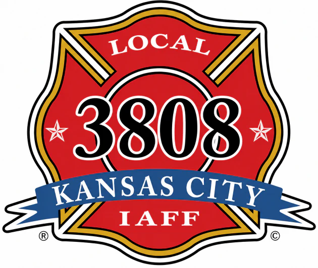 Kansas City IAFF Local 3808 endorsement logo