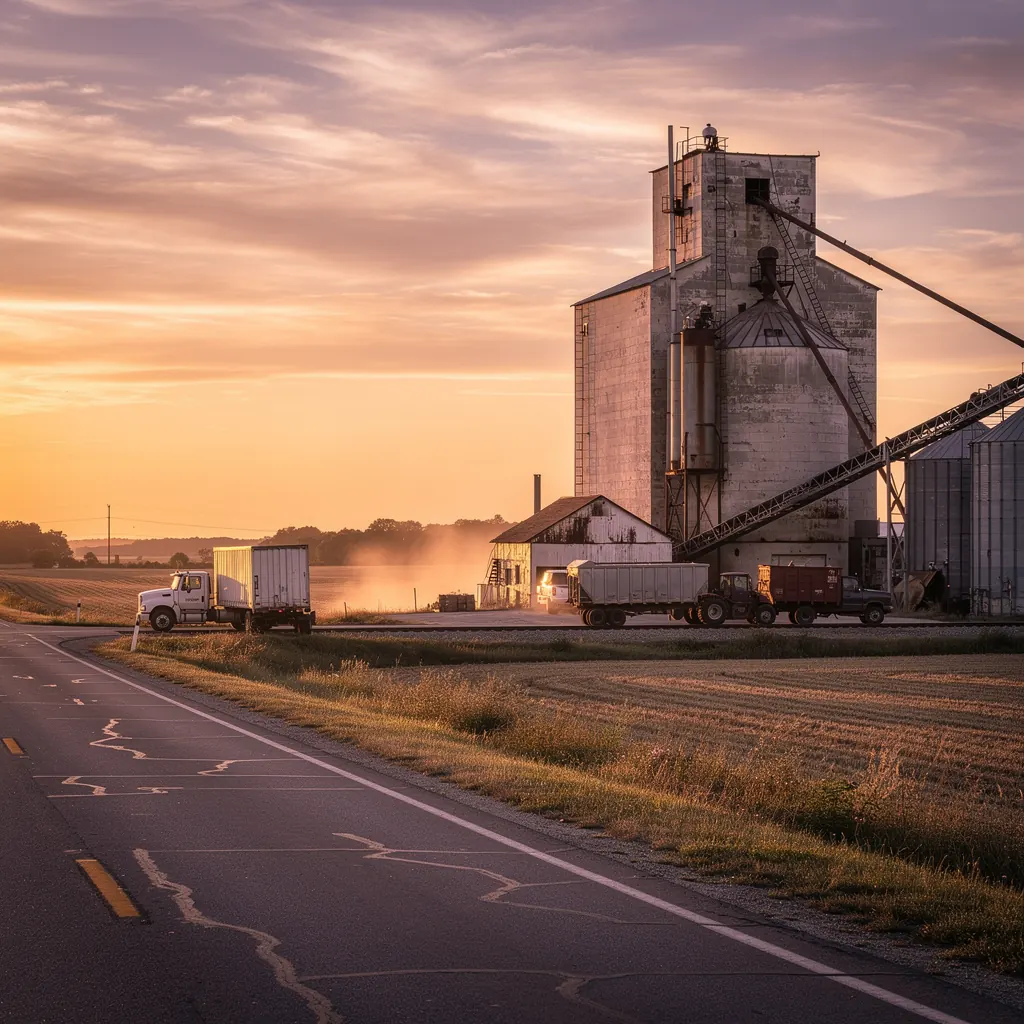 North Missouri grain elevator
